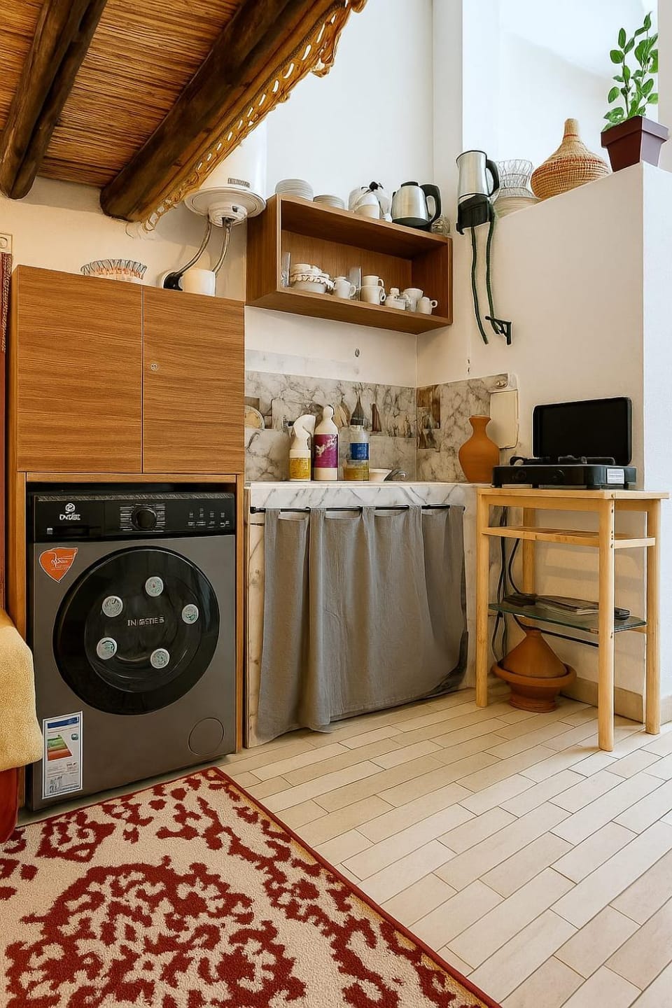 oven, washing machine, dryer