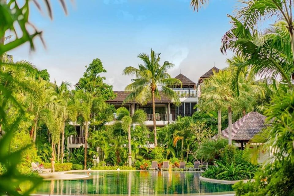 Property building, Natural landscape, Swimming pool