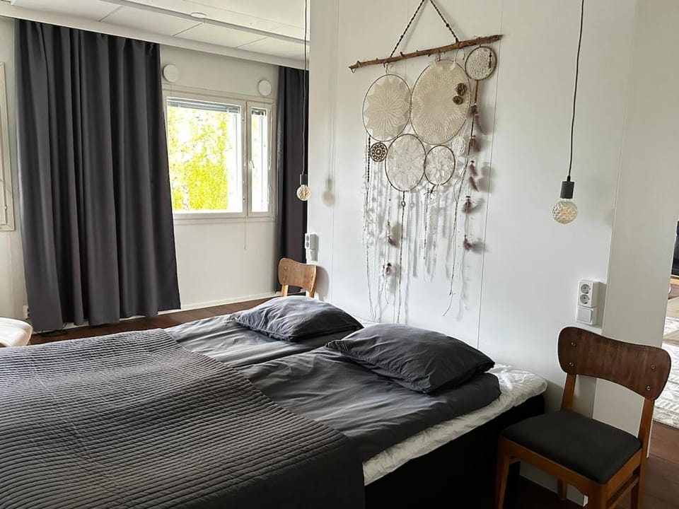 Vanhan paloaseman loft -asunto Apartment in Finland