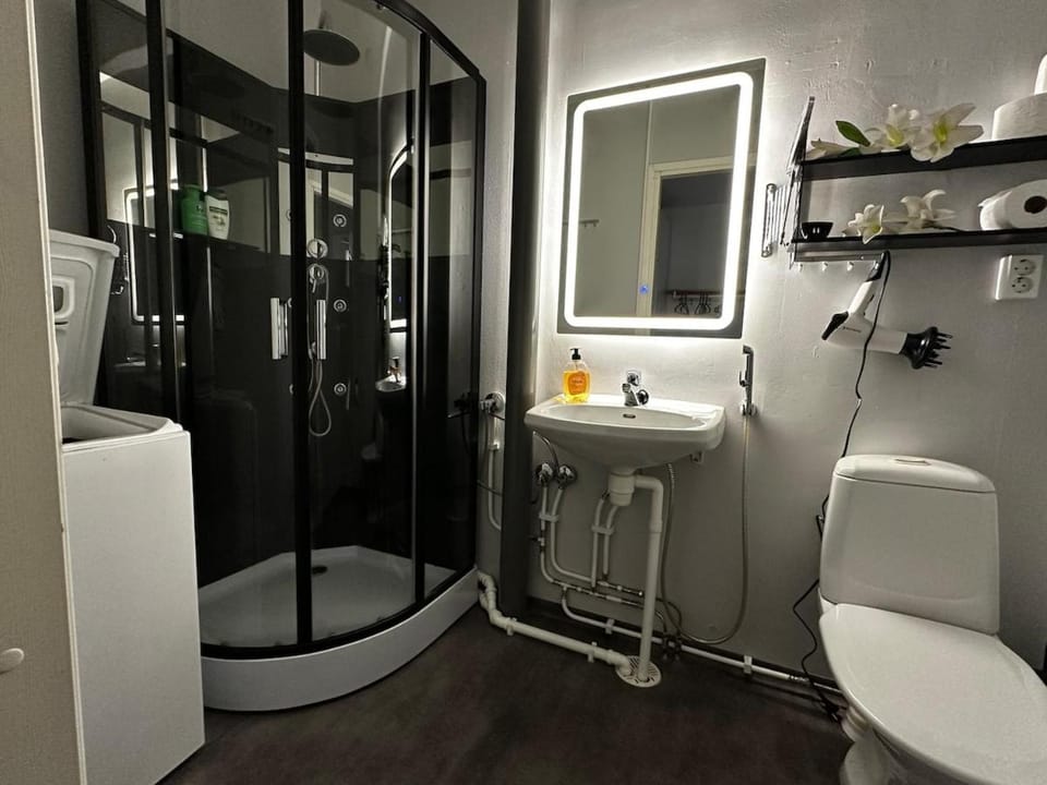 Vanhan paloaseman loft -asunto Apartment in Finland