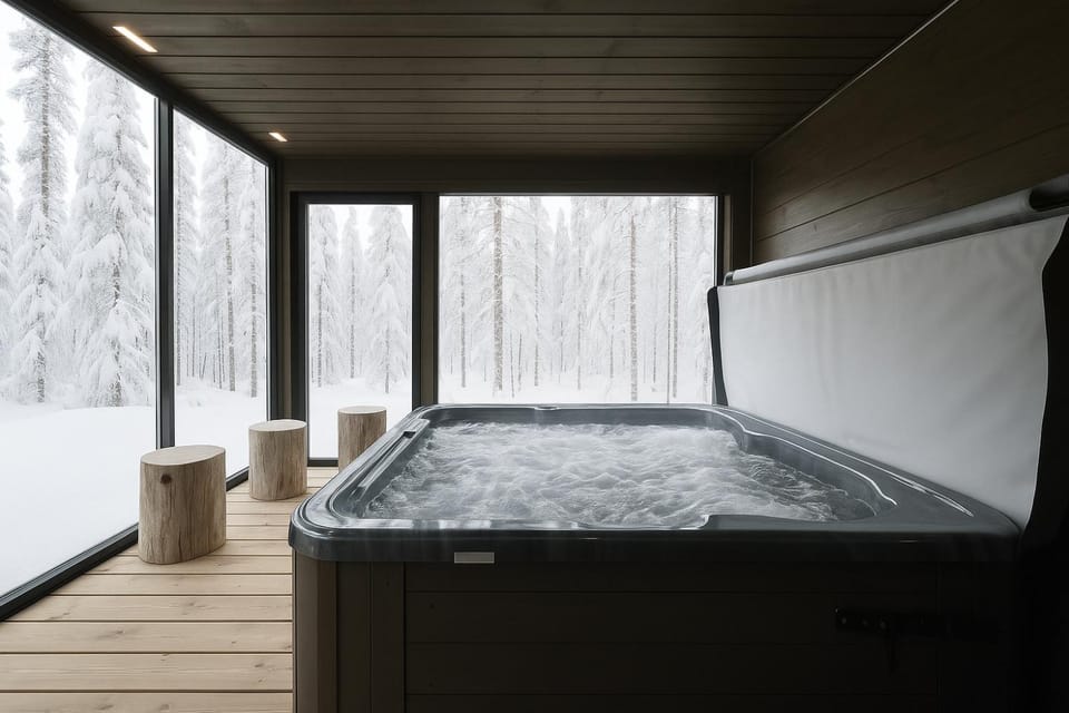 Natural landscape, Hot Tub