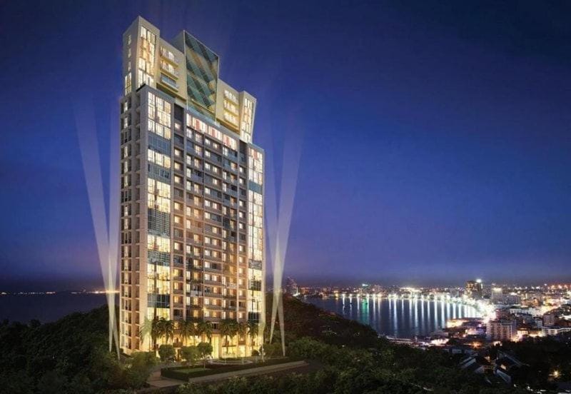 The vision condo - Sea view apartment balcony Pattaya Pratumnak beach Apartment in Pattaya City