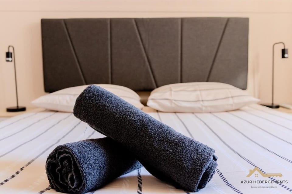 Nice Pauliani 1, 2 chambres Internet haut débit et climatisation Apartment in Nice