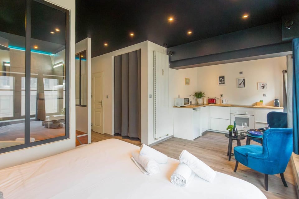 Balneo Suite Arquebuse Love appart au coeur de Dijon Apartment in Dijon