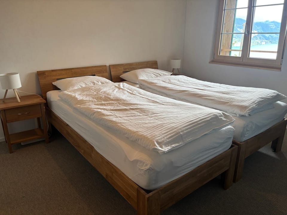 Bedroom, Lake view