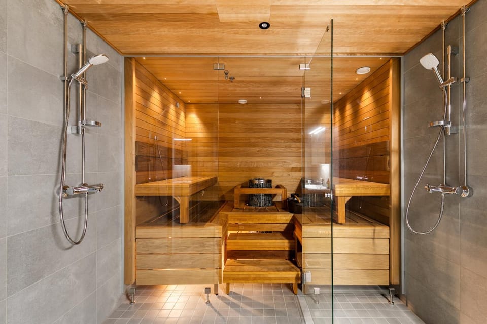 Shower, Sauna, Bathroom