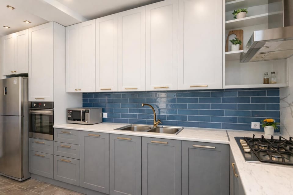 dishwasher, minibar, oven, toaster