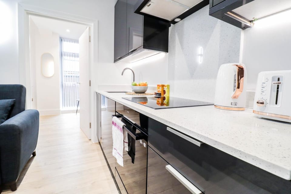 The Chiltern View - 1BR Centrally Located Flat with Contemporary Style Decor & Free Secure Underground Parking Apartment in High Wycombe