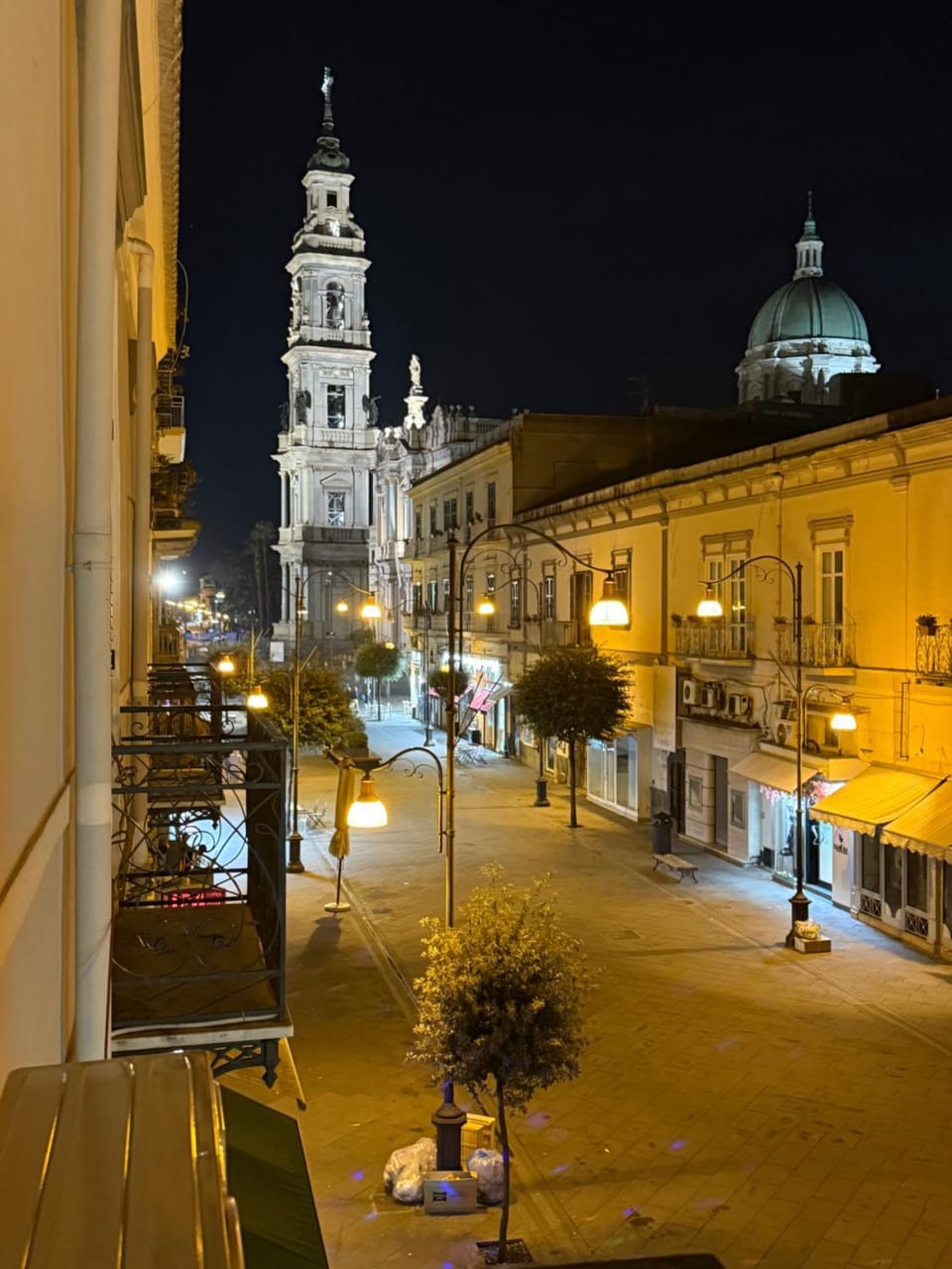 Property building, Nearby landmark, Night, Landmark view