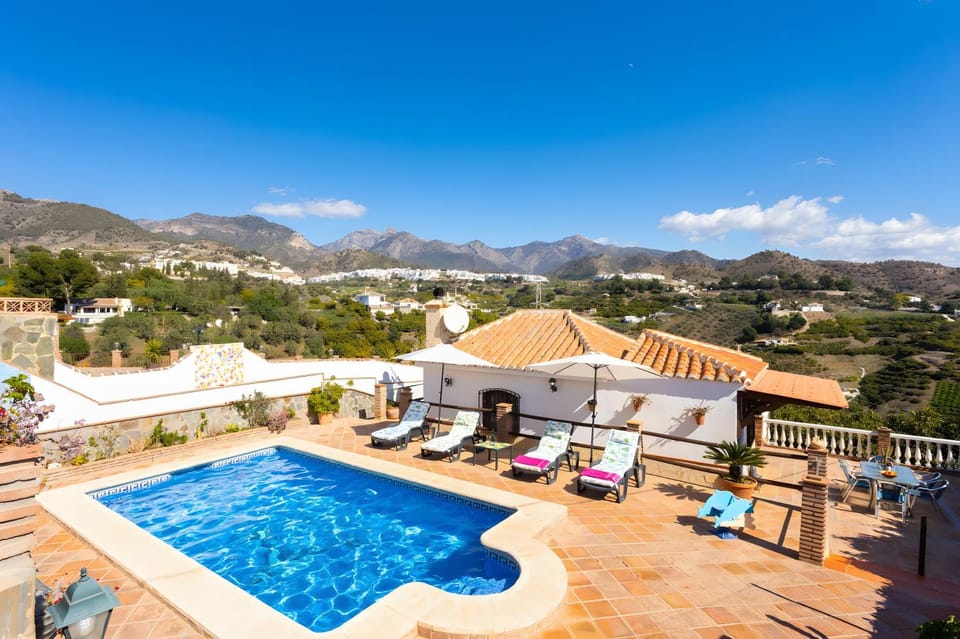 Property building, Living room, Swimming pool