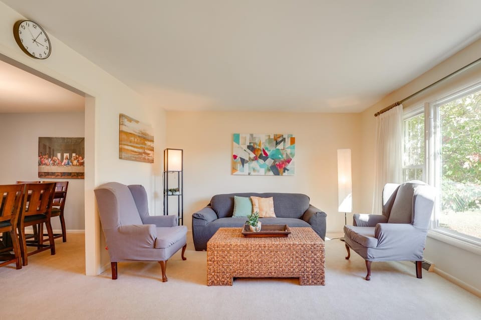 Jackson Home with Fire Pit and Yard 3 Mi to Downtown House in Ohio