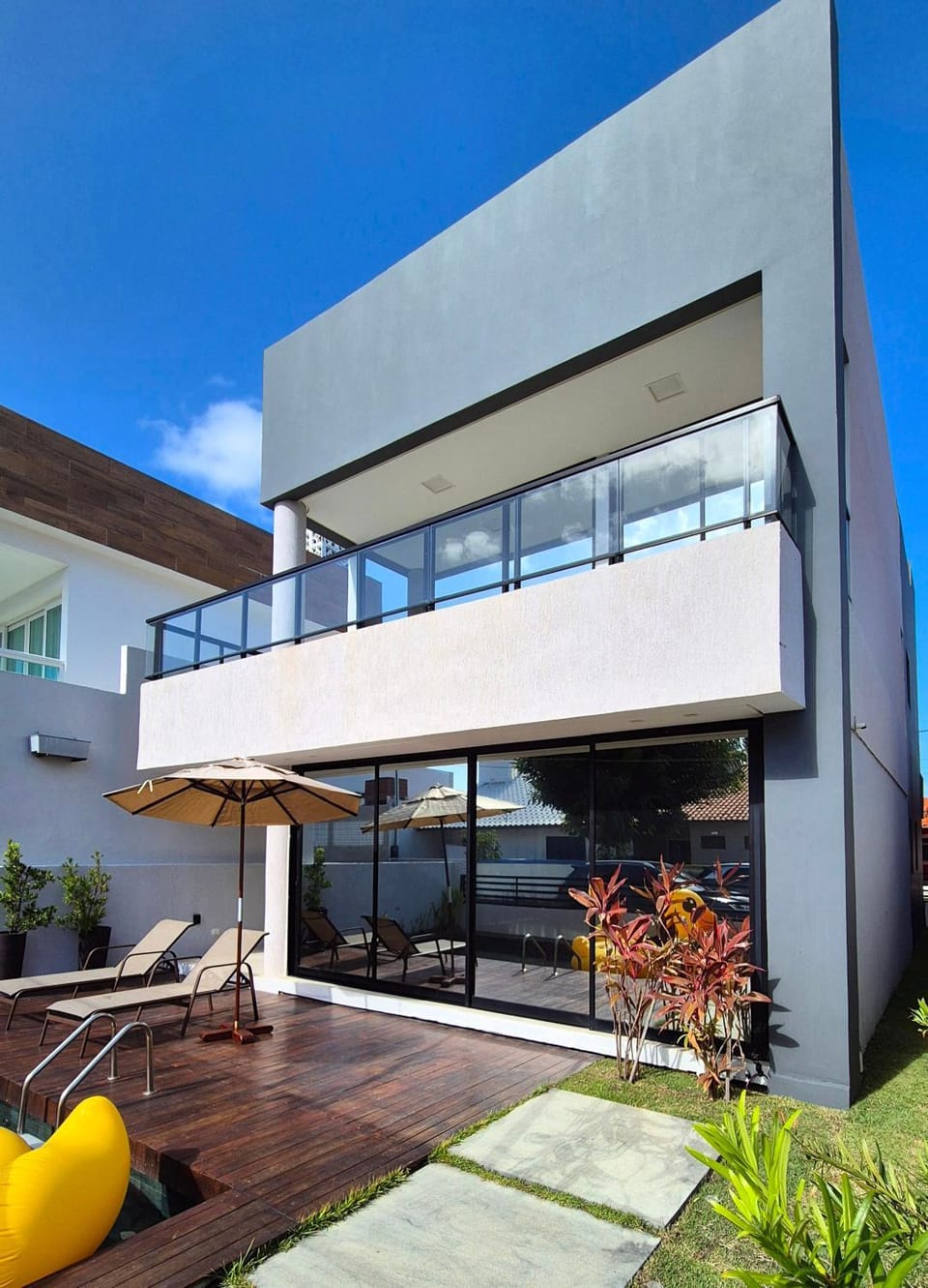 Property building, Patio