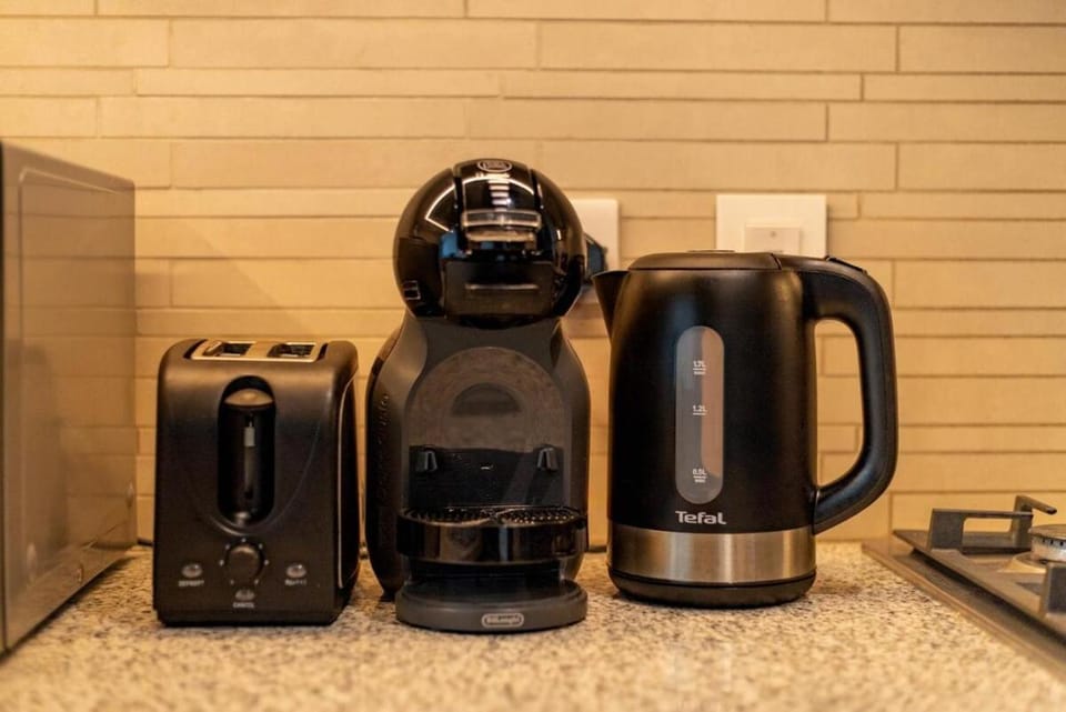 Coffee/tea facilities, Kitchen or kitchenette, toaster