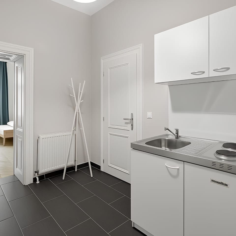 Kitchen or kitchenette