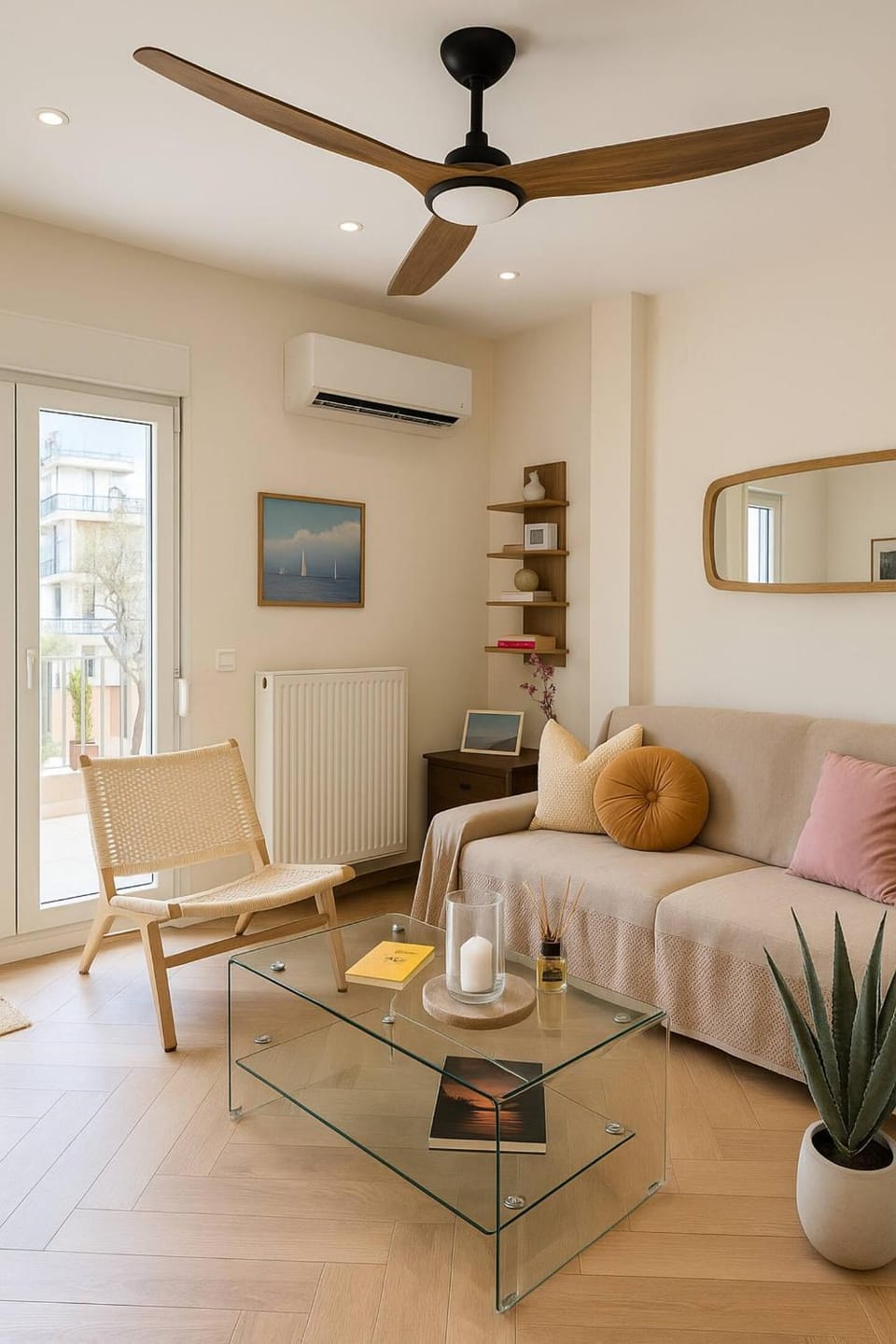 NEW Sub-penthouse Gem - Walk to Metro & Waterfront Apartment in Thessaloniki
