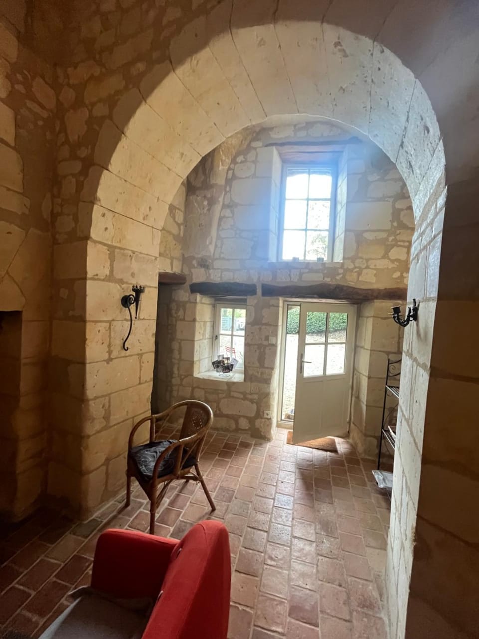 Facade/entrance, Living room, Seating area