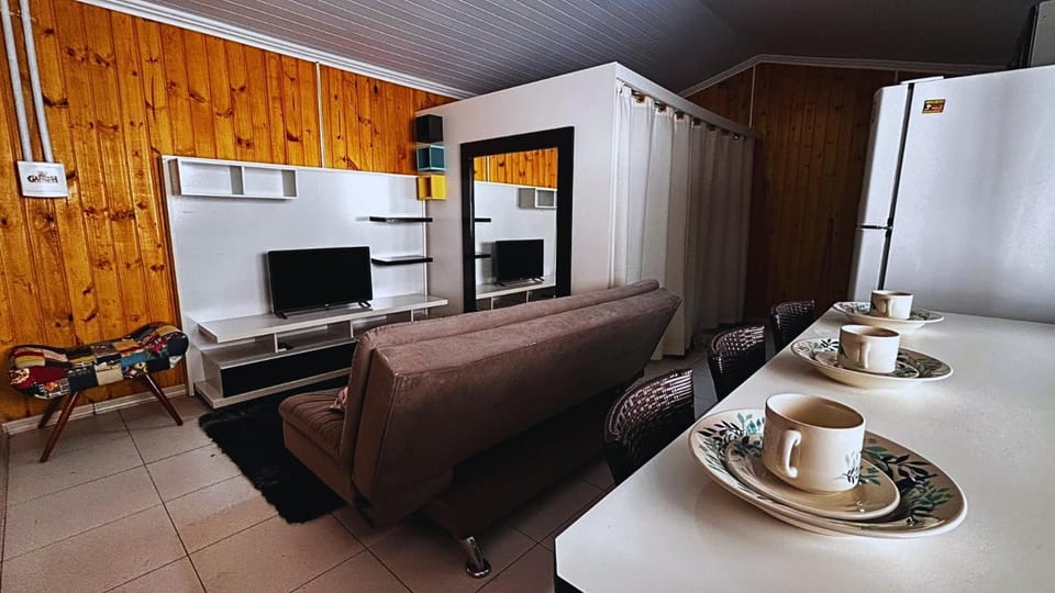 Apartamento no Centro de Gramado, 700 m da Rua Coberta Apartment in Gramado
