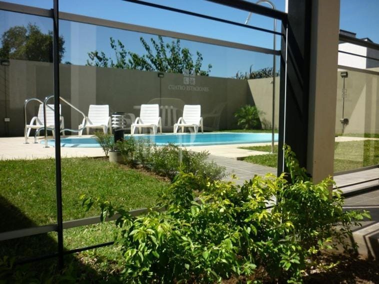 Patio, Garden view, Pool view