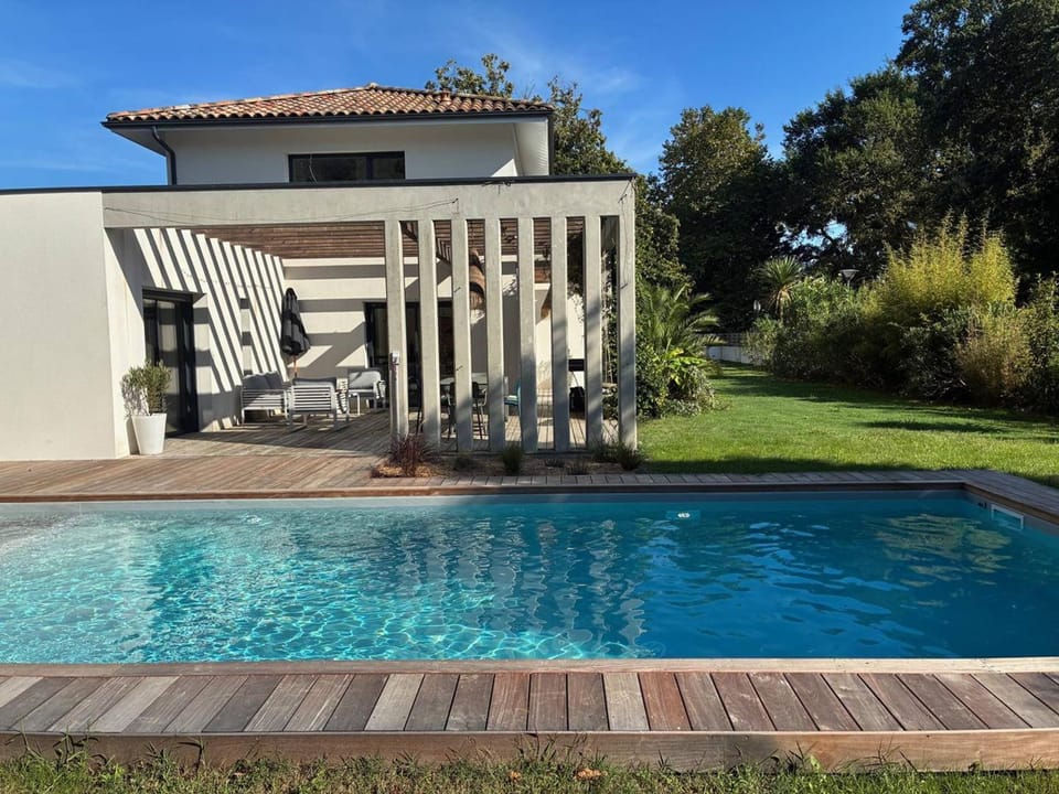 Villa 8 pers à Seignosse avec piscine chauffée et clim - FR-1-791-44 Villa in Hossegor