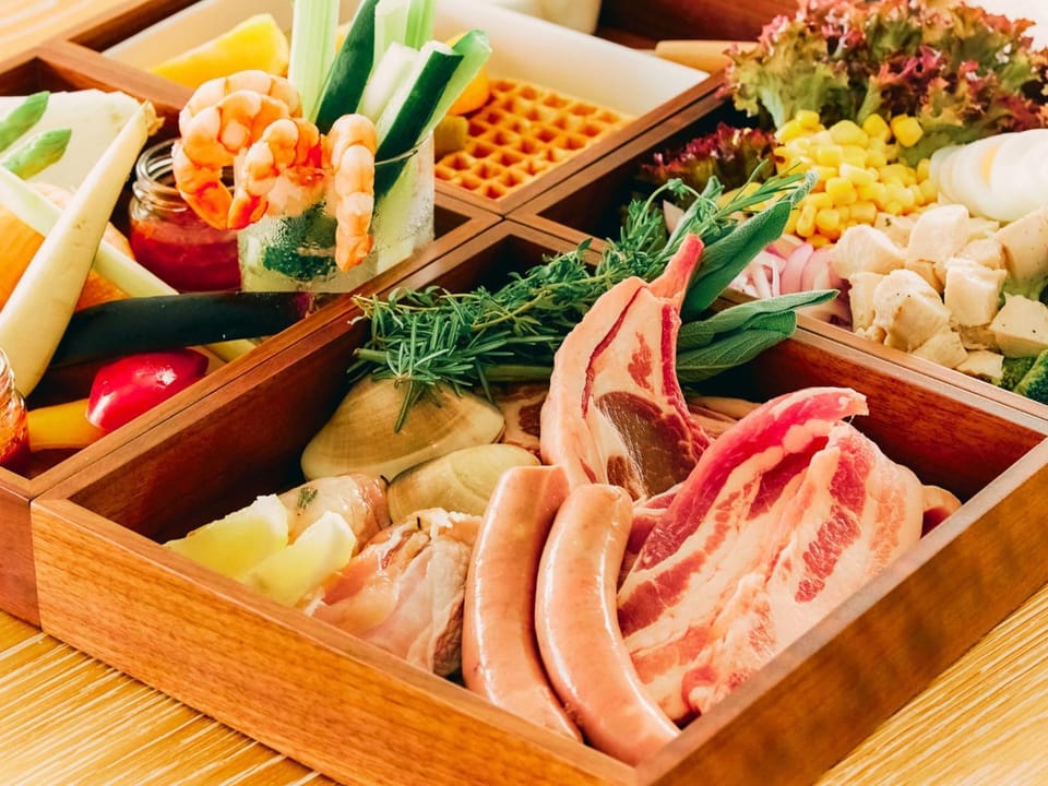 BBQ facilities, Food