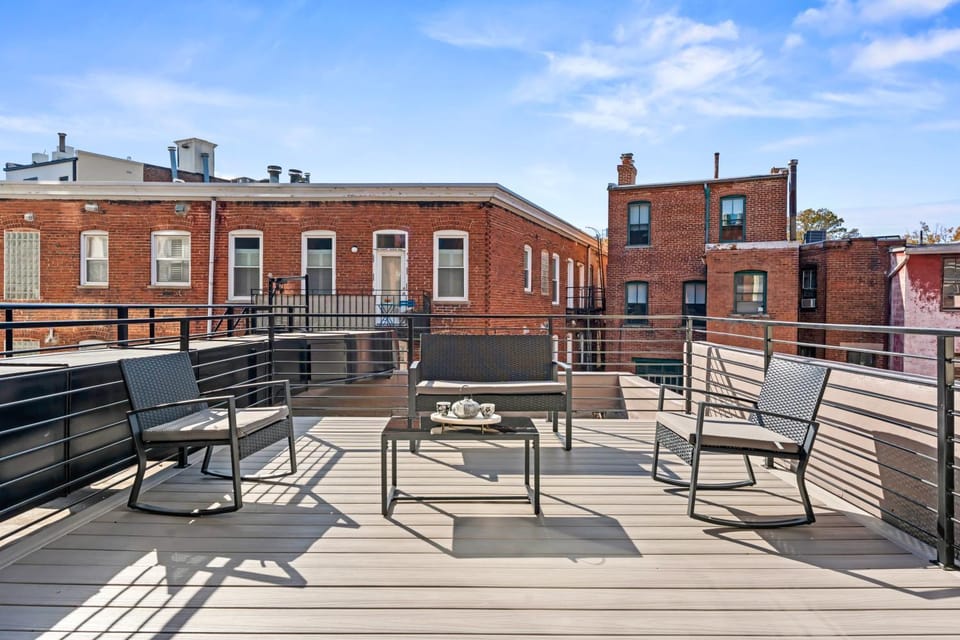 Property building, Patio, Day, View (from property/room), Balcony/Terrace