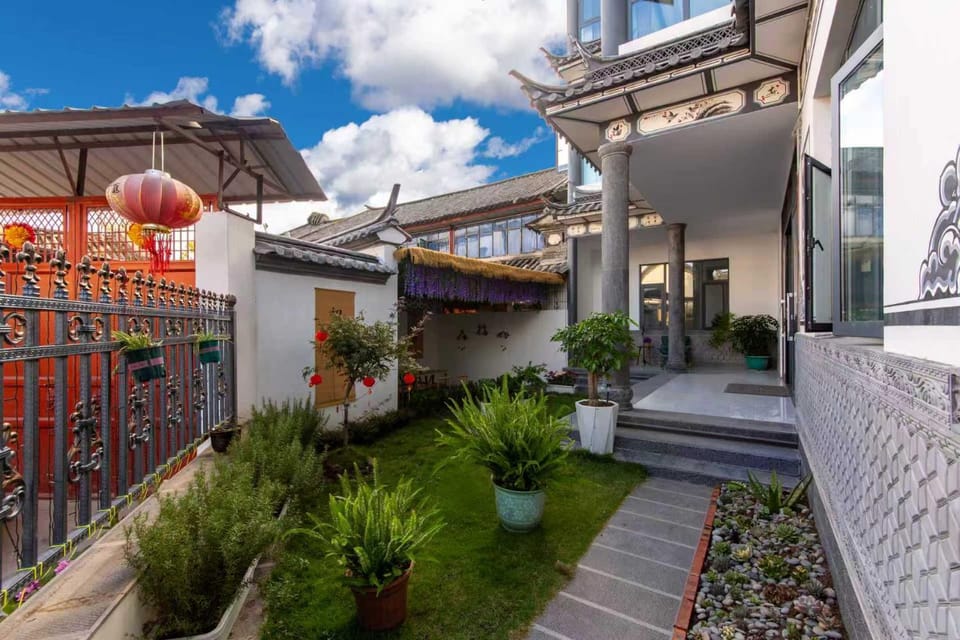 Property building, Garden