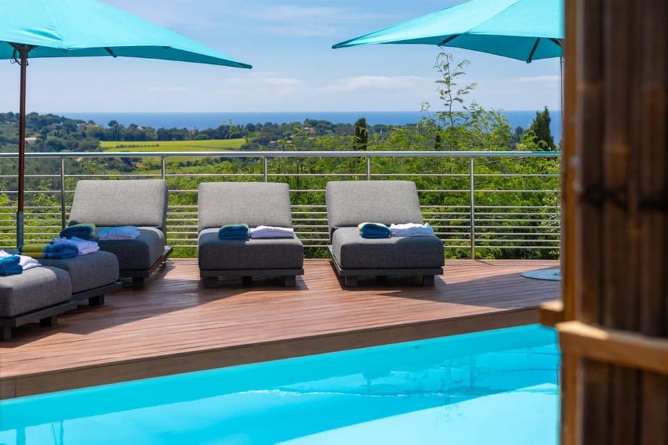 Appart luxe et élégance - 6 pers - Vue mer - La Croix Valmer Apartment in La Croix-Valmer