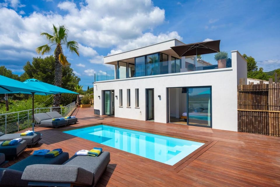 Appart luxe et élégance - 6 pers - Vue mer - La Croix Valmer Apartment in La Croix-Valmer
