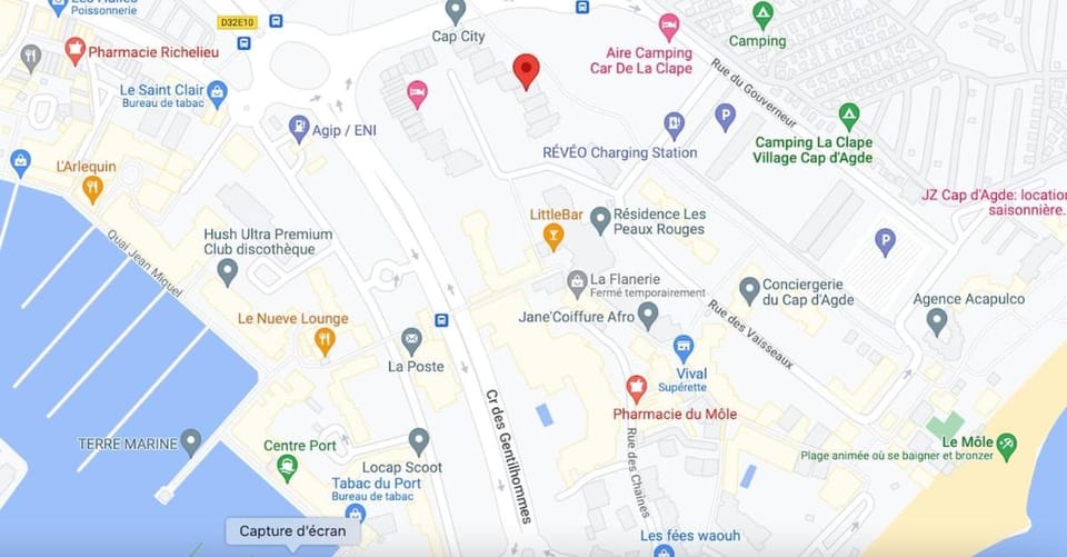 Cap City, modeste rez-de-jardin 500m plage et du Port Apartment in Agde