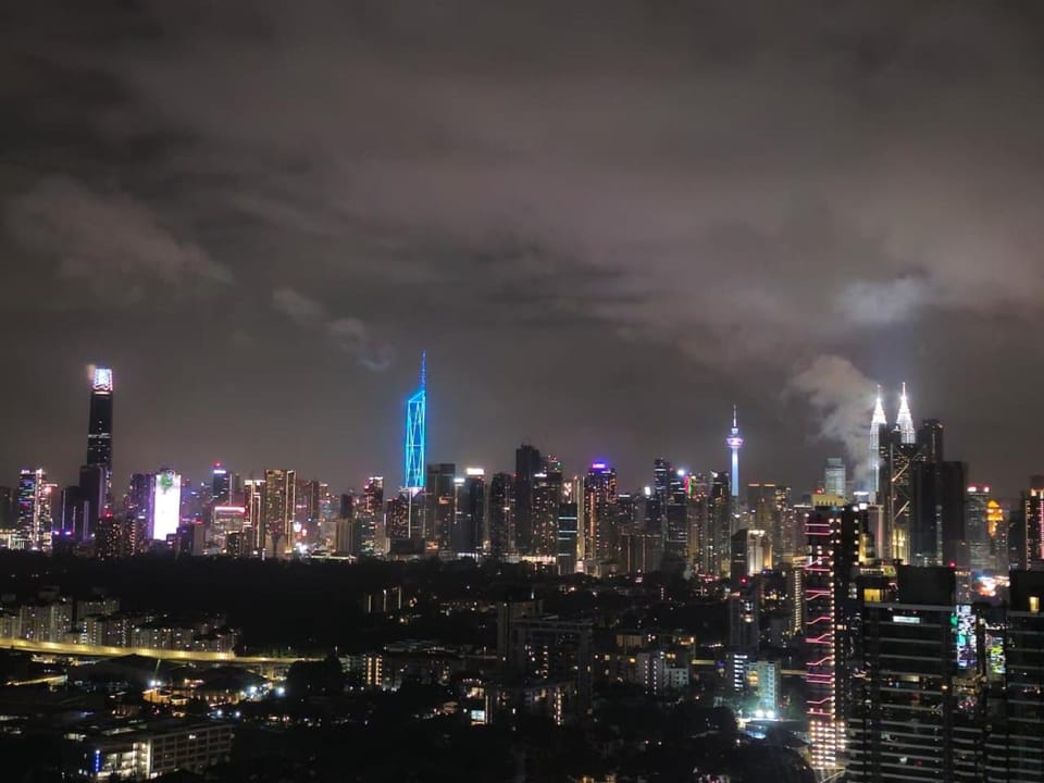 Night, City view