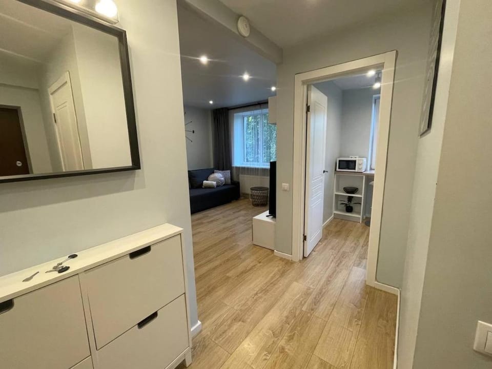 Modern 1BR Haven near Two Parks Apartment in Riga