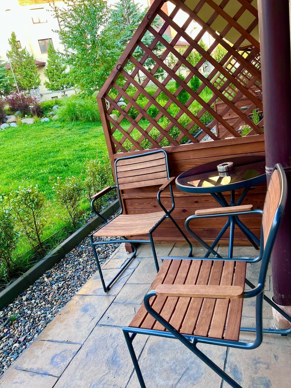 Patio, Day, Garden, Garden, View (from property/room), Balcony/Terrace, Balcony/Terrace, Seating area, Dining area, Garden view