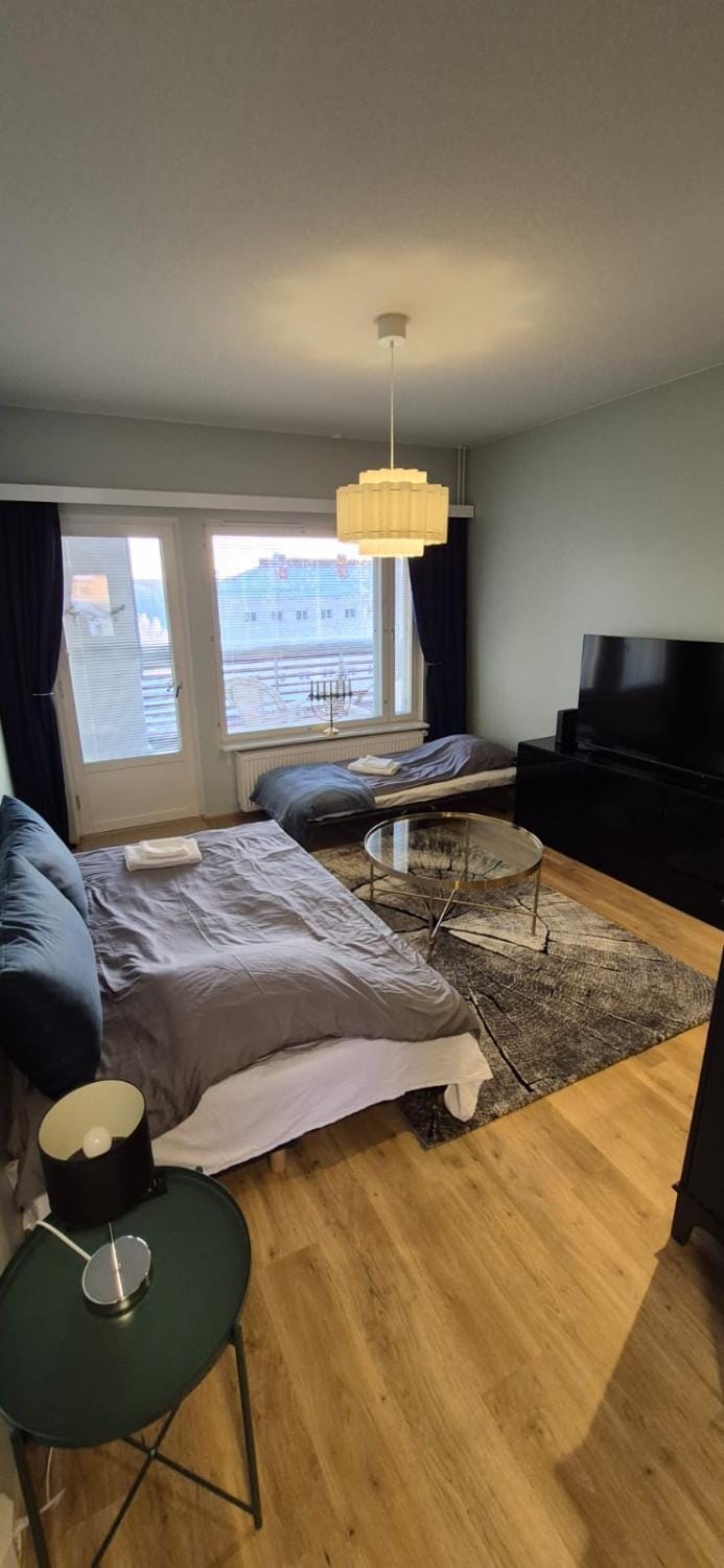 Bed, Living room