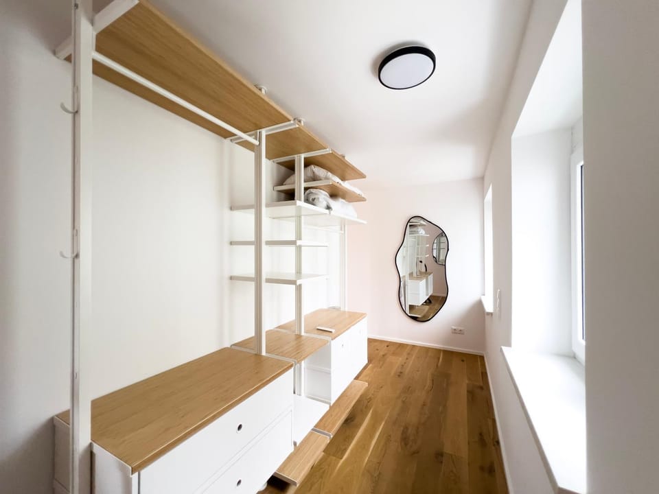 Bed, Photo of the whole room, Bedroom, furniture, wardrobe