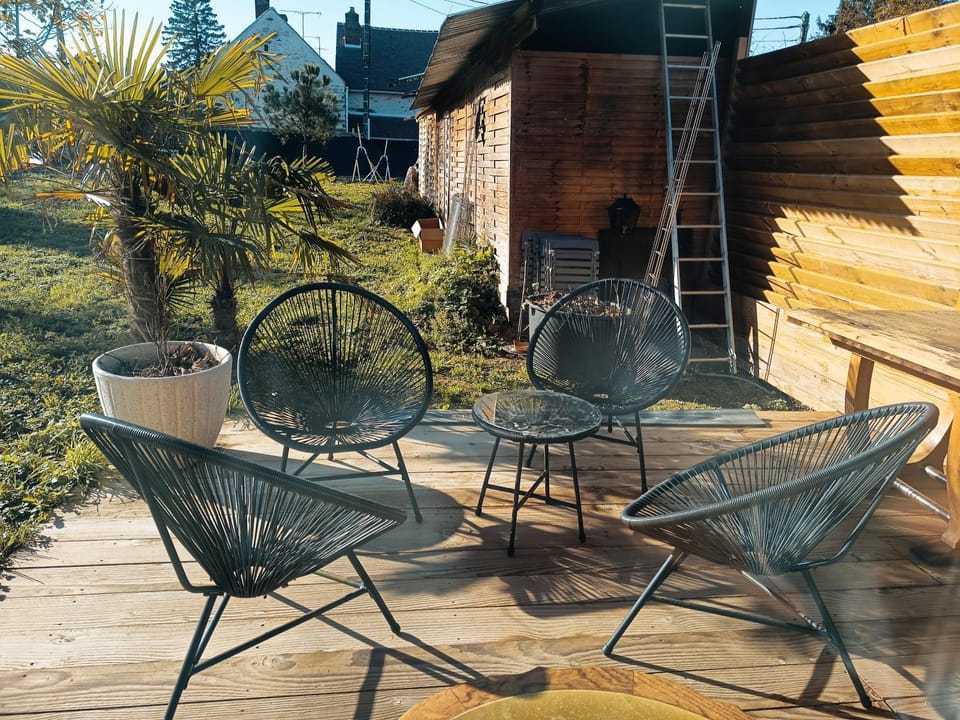 Patio, Garden, Garden view