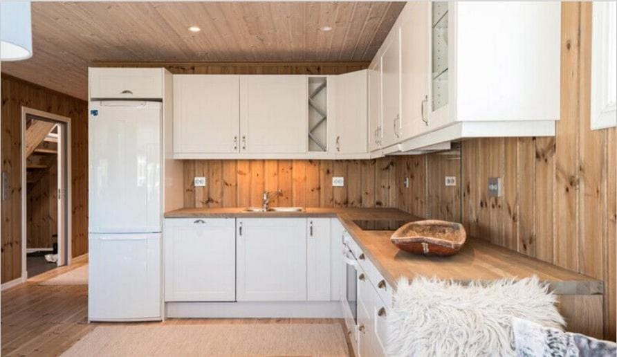 Cozy year-round cabin with sauna at Furutangen Cabin in Innlandet