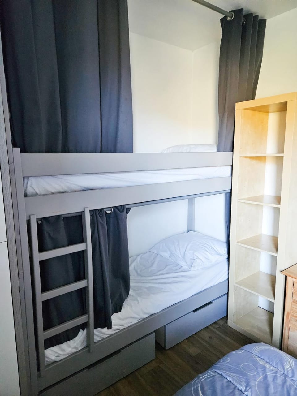 Photo of the whole room, bunk bed