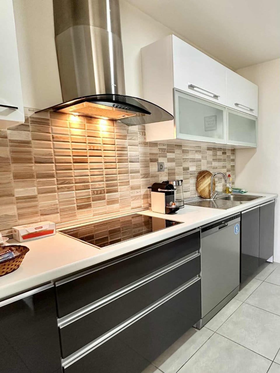 36th floor Sky city- 2 bedroom app free private parking Apartment in Skopje