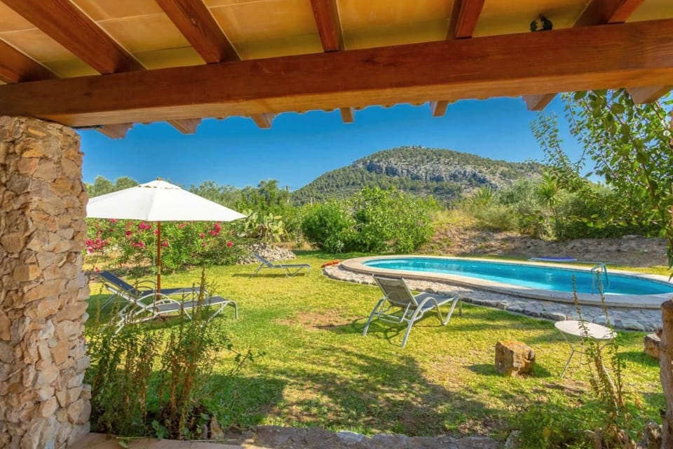 Garden, Balcony/Terrace, Mountain view, sunbed