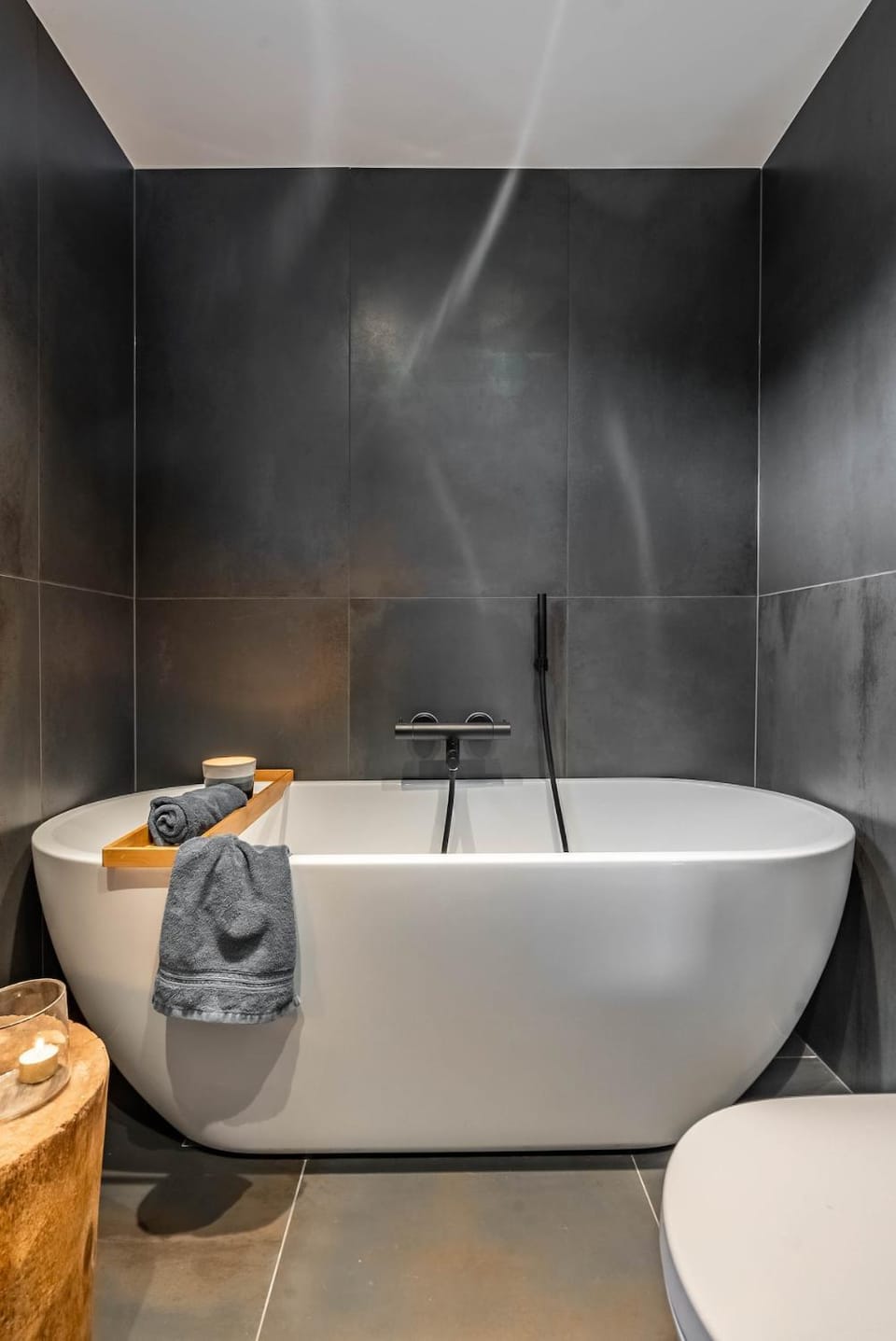 Bathroom, Bath, towels