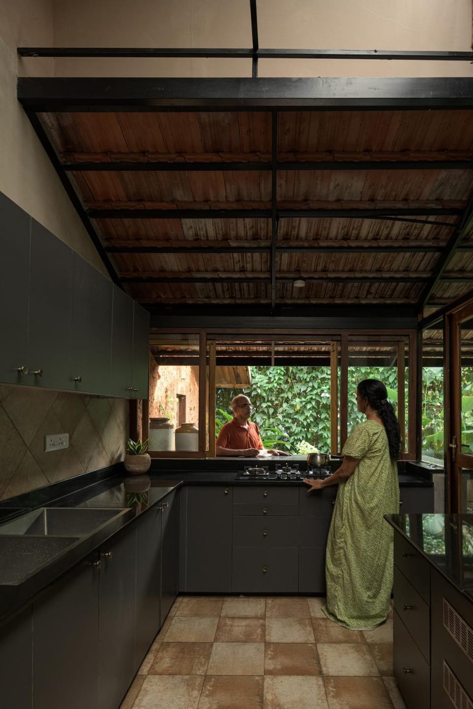 People, Kitchen or kitchenette, group of guests
