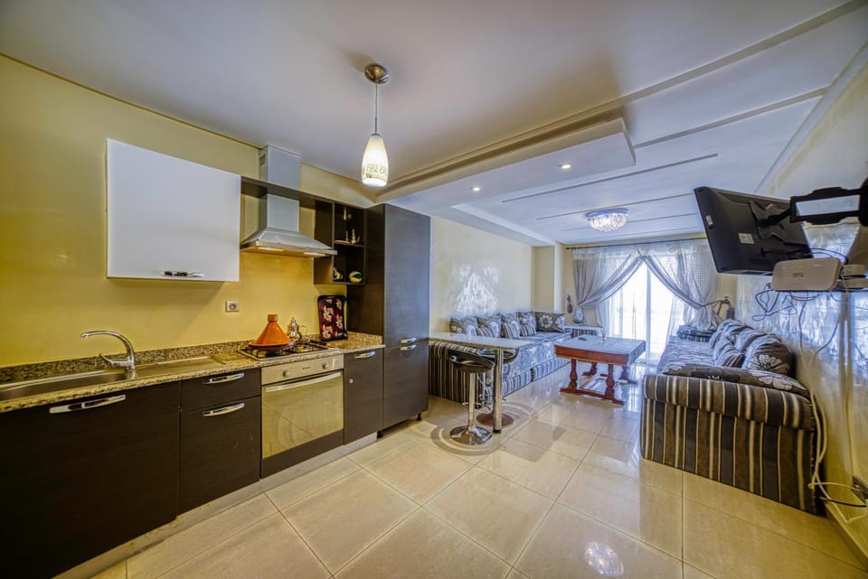 Charmant T1 avec Vue sur Piscine Apartment in Agadir