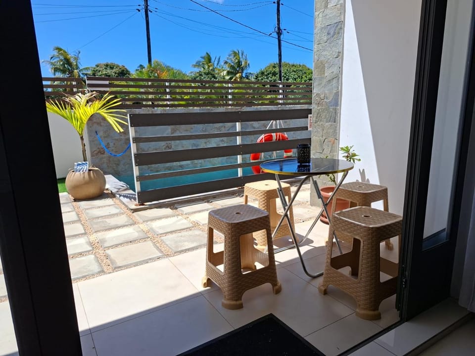 Patio, Day, View (from property/room), Balcony/Terrace, Dining area, Pool view, Swimming pool