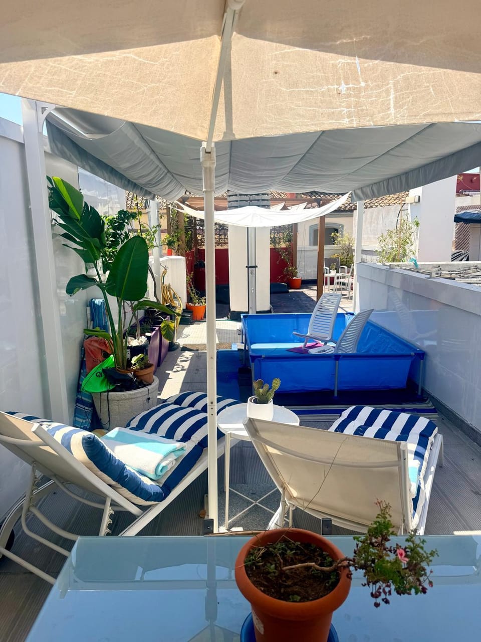 Habitación privada con Baño en un moderno y céntrico Atico en Ciutat Vella Vacation rental in Valencia