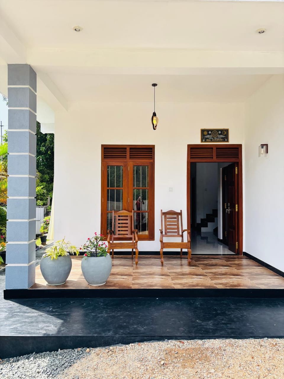 Property building, Patio