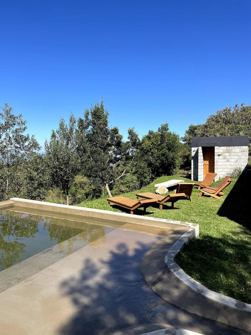 Garden, Garden, Sauna, Pool view, Swimming pool, sunbed