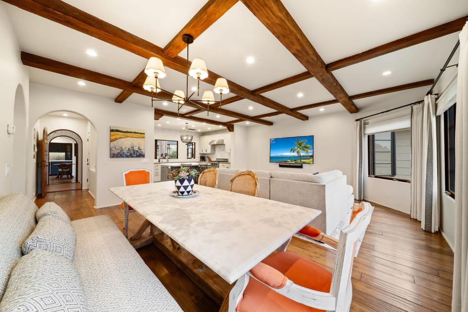 Oceanview Rooftop Escape Modern Spanish Decor House in La Jolla