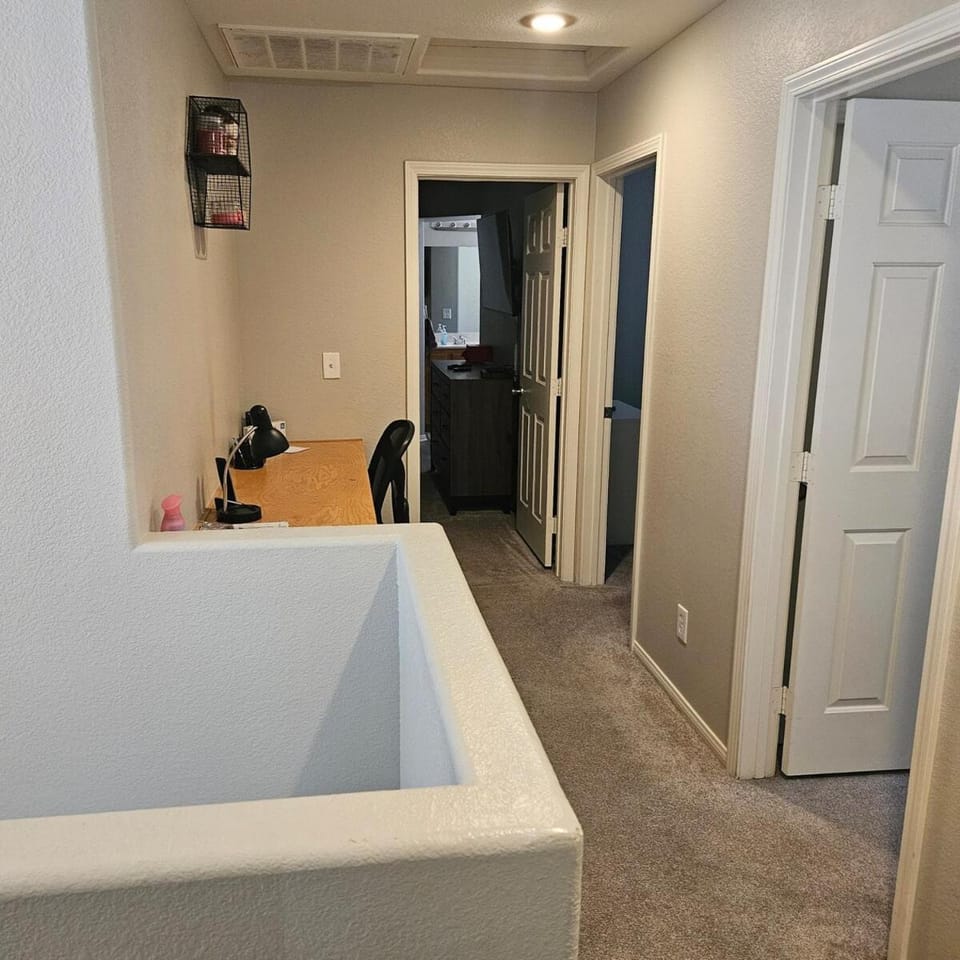 This cute 3 bedroom 2 and half bath is cozy House in Rhodes Ranch