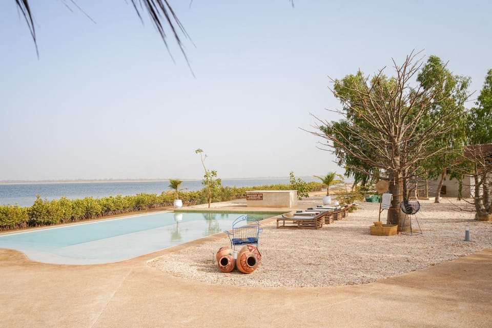 Natural landscape, Pool view, Sea view