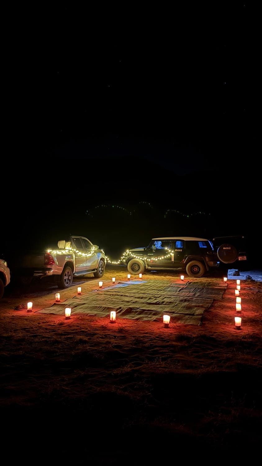 Night, Natural landscape